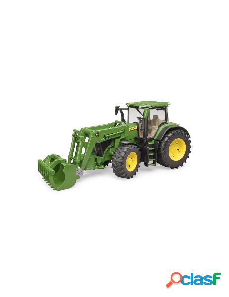 Trattore john deere 7r 350 con benna