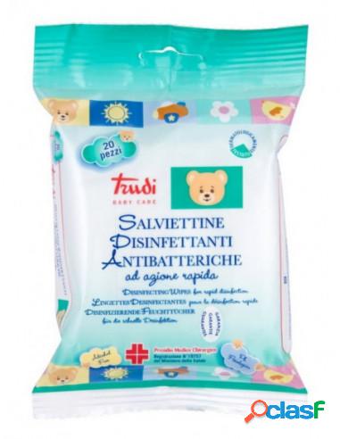 Trudi - Salviettine Disinfettanti Antibatteriche 20 Pezzi