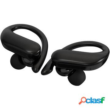 True fit 5.0 auricolari wireless bluetooth nero