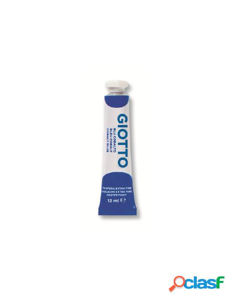 Tubo tempera giotto 12ml blu cobalto