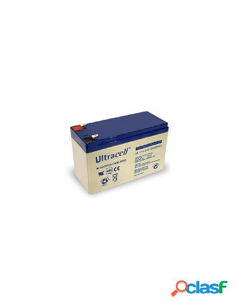 Ultracell - batteria ricaricabile 12v 7ah ultracell