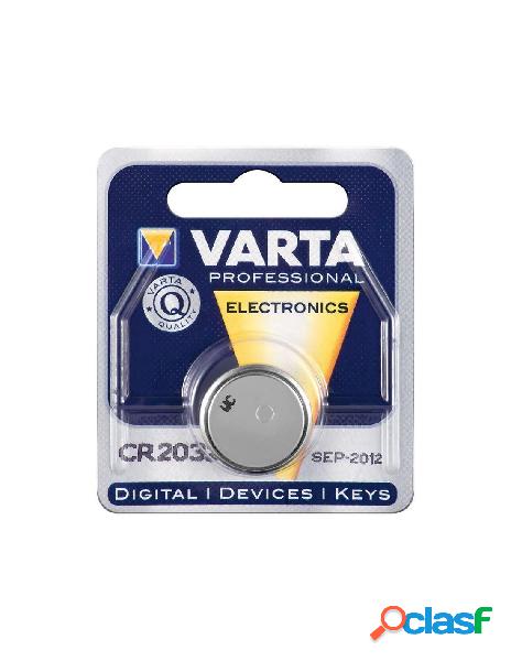 Varta - batteria a bottone litio cr2032 (blister 1 pz)