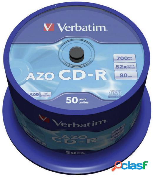 Verbatim 43343 CD-R vergine 700 MB 50 pz. Torre