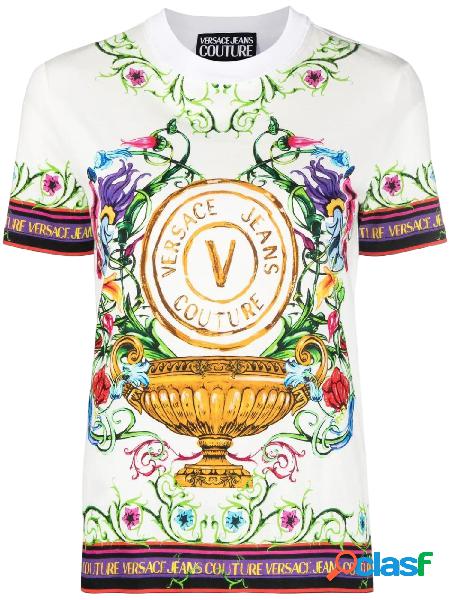 Versace Jeans Couture T-shirt a manica corta con stampa