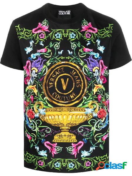 Versace Jeans Couture Tshirt a manica corta in fantasia