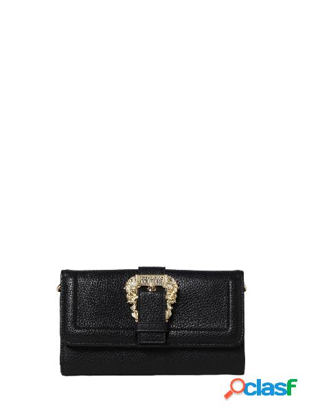 Versace Jeans Couture pochette portafogli in ecopelle con