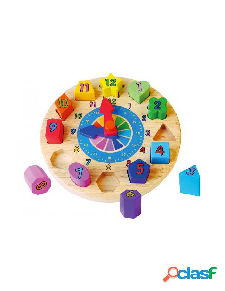 Viga - orologio puzzle in legno