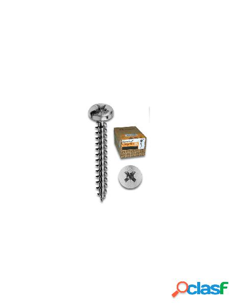Viti legno mustad pvaczc400250c8c panel vit pf cromo lucido