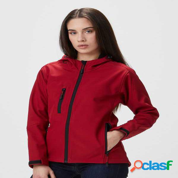 WOMEN HOODED SOFTSHELL BSW552