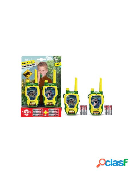 Walkie talkie dino patrol 2.4ghz portata 100 mt