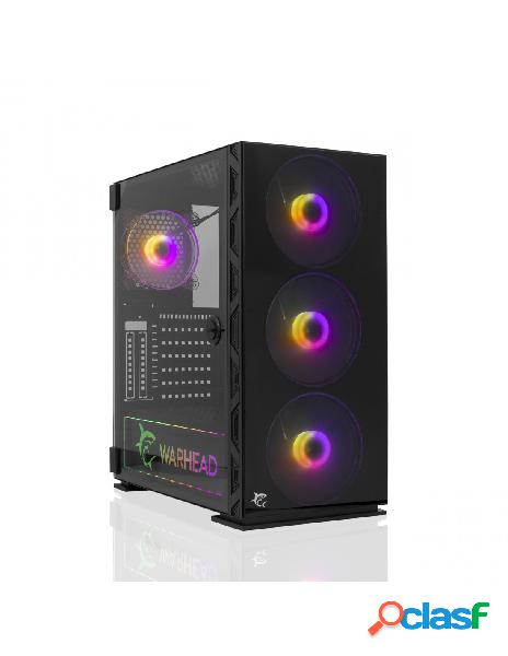 White shark - case pc chassis atx mid tower con 3 ventole