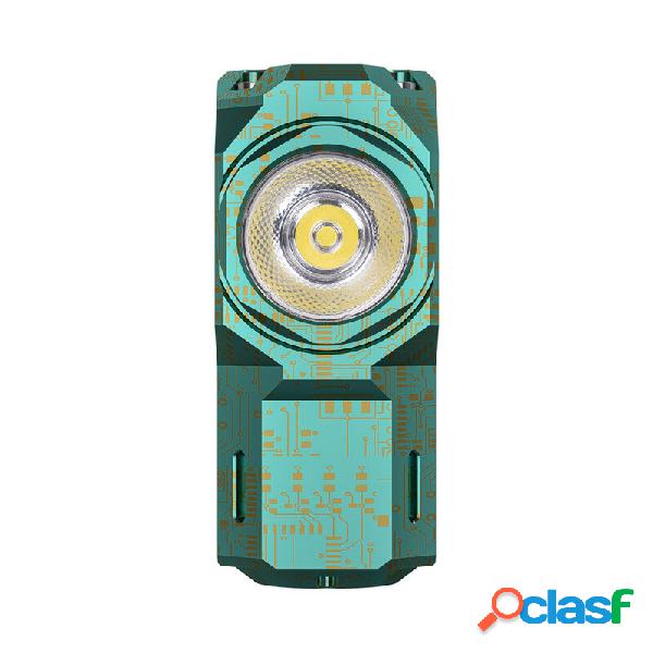Wuben X0 Verde 900 Lumen Tattico Kechain Torcia Alluminio