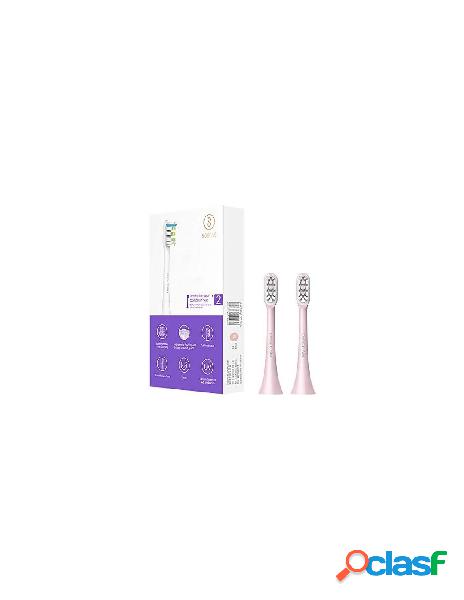 Xiaomi - spazzolino ricambio xiaomi toothbrush heads rosa