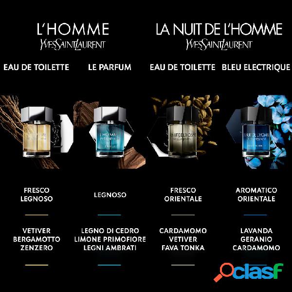 Yves saint laurent la nuit de lhomme bleu electrique eau de