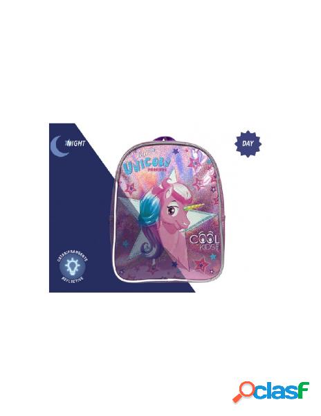 Zainetto classico unicorno 31x23x8 cm