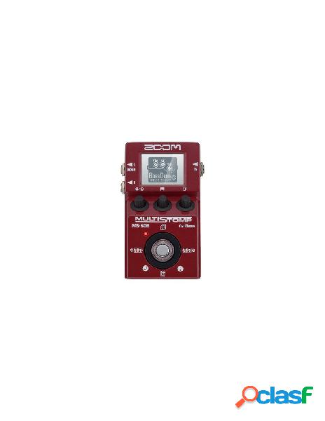 Zoom - multieffetto basso zoom multistomp ms 60b red