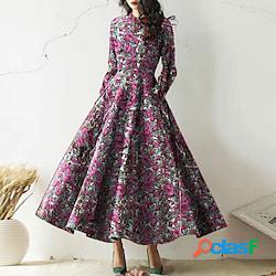 abito tubino da donna abito swing abito lungo maxi vestito