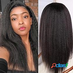 capelli umani 13x4 parrucca frontale in pizzo parte libera