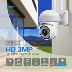 escam ip camera 3mp ptz wifi motion detection impermeabile