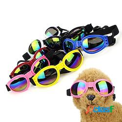 occhiali pieghevoli per animali domestici occhiali da sole