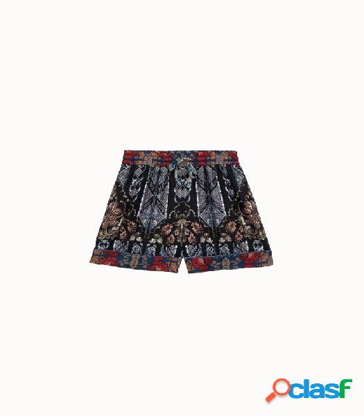 pierre louis mascia shorts in seta multy