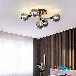 plafoniere a led globo design lampadari a 5 luci lampada a