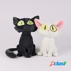 suzume no tojimari peluche dajin gatto bianco e nero 11.8