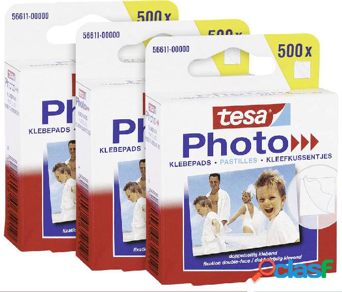 tesa Photo® Pad adesivi Bianco Contenuto: 1500 pz.