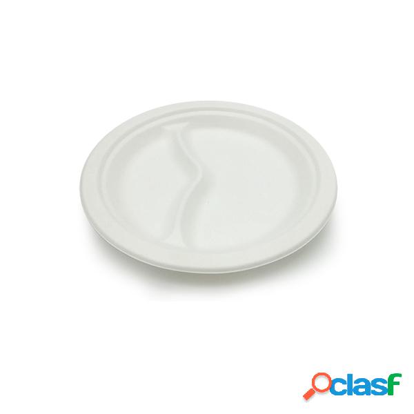 50 pz Piatti biodegradabili con scomparti da € 8,40 cad +