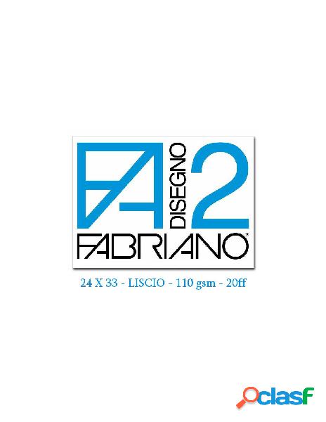 Album da disegno f2 24x33 110g/m2 liscio (20 fogli)