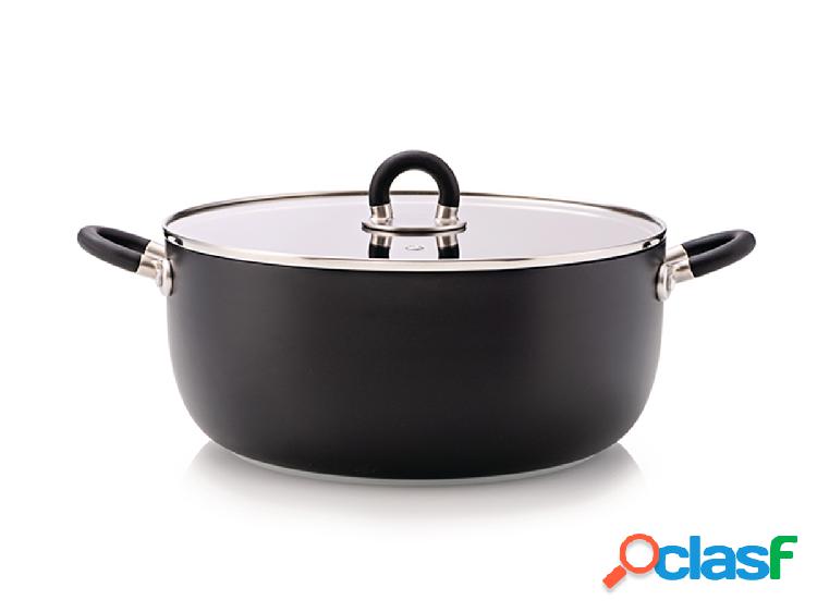 Alessi Sten Casseruola con Coperchio Ø 28 cm