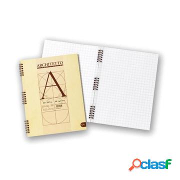 Architetto quaderno per scrivere beige a4 40 fogli