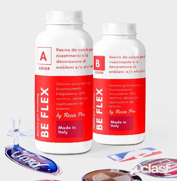 BE FLEX - Resina Trasparente per Dooming - Antigraffio e