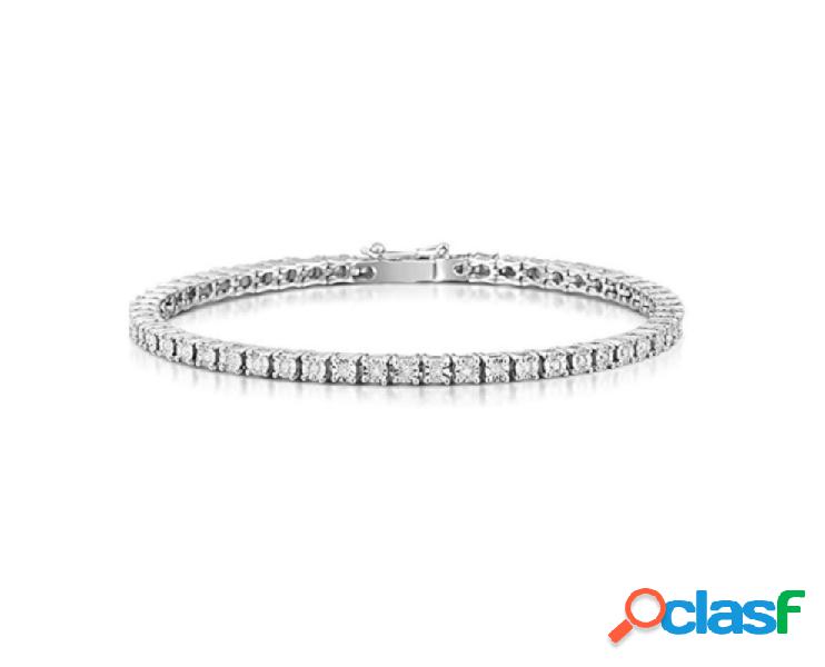Bracciale Tennis con pietre bianche (mod. BRWRO20) 18