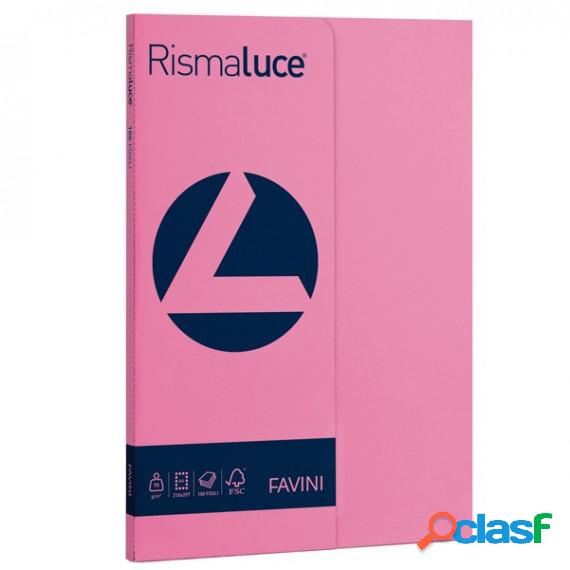 Carta Rismaluce Small - A4 - 90 gr - ciclamino 58 - Favini -