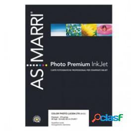 Carta fotografica - per inkjet - A4 - 265 gr - 10 fogli -