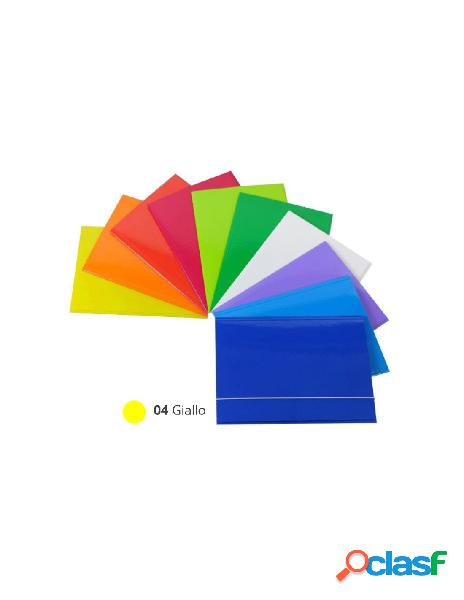 Cartellina 3-lembi c/elastico 25x34 (a4) mm.0,8 plastificato