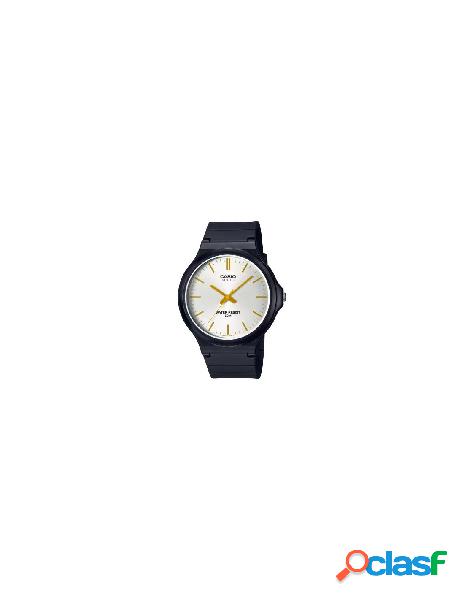 Casio - orologio casio mw 240 7e3vef black e white