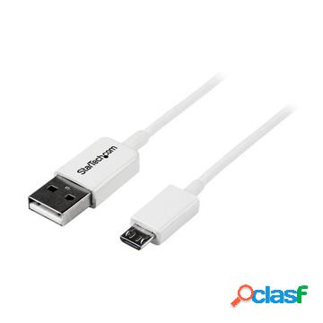 Cavo micro usb bianco 0,5 m - a a micro b