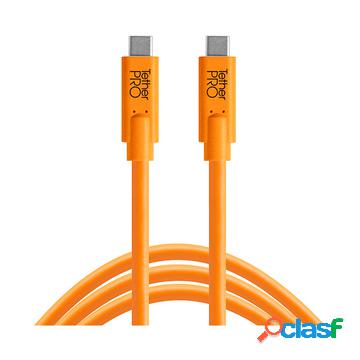 Cavo usb-c a usb-c m/m 4,6m arancione