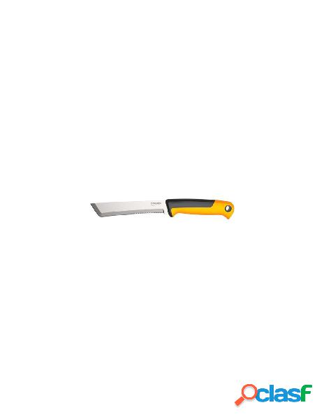 Coltello da raccolta fiskars 1062830 x series k82 nero e