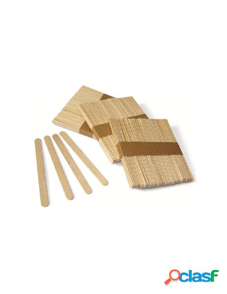 Confezione 50 stecche legno colore neutro 11x5x1 - scatola