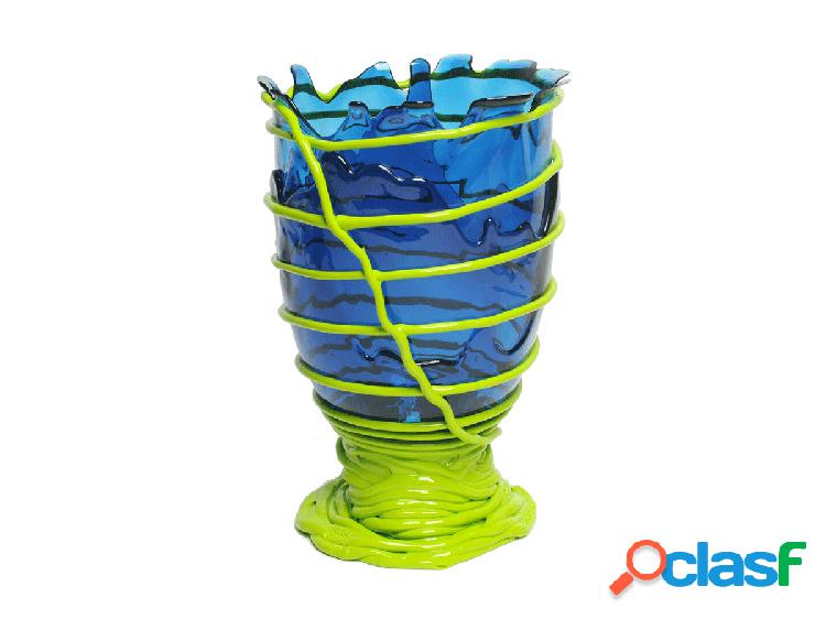 Corsi Design Pompitu II Vaso - Blu e Lime Opaco