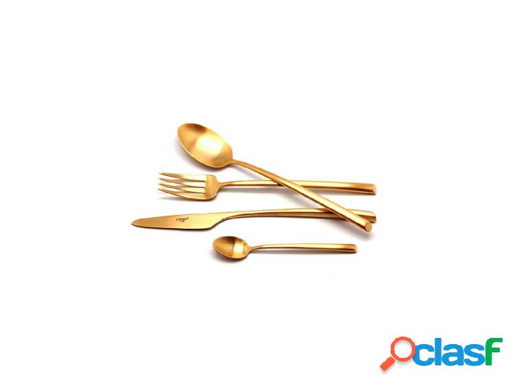 Cutipol Mezzo Set 24 Posate - Oro Spazzolato