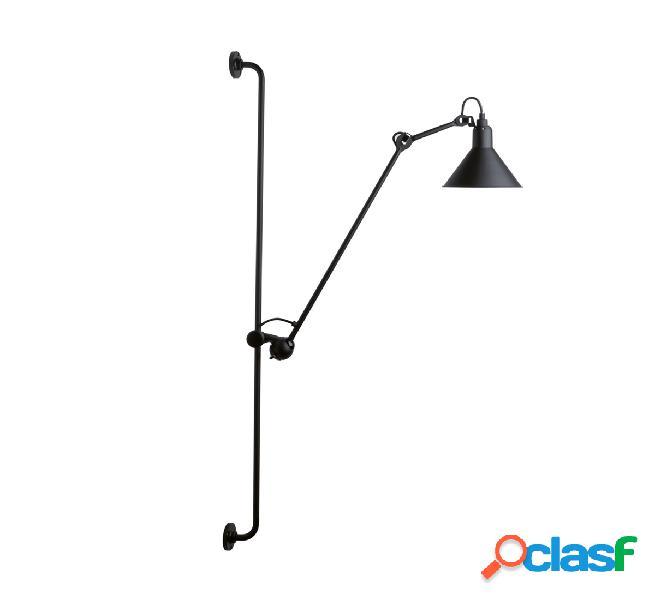 DCWéditions N°214 Nero Satinato Lampada a Parete