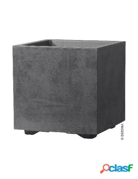 Deroma - vaso piante deroma cubo millennium polimero