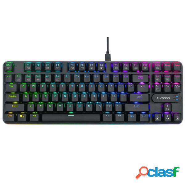 E-element Z66 Meccanico Tastiera 87 tasti RGB USB Wired NKRO