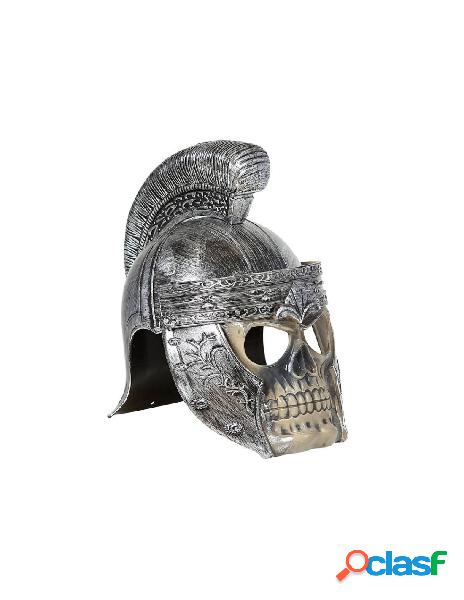 Elmo teschio gladiatore in plastica dura