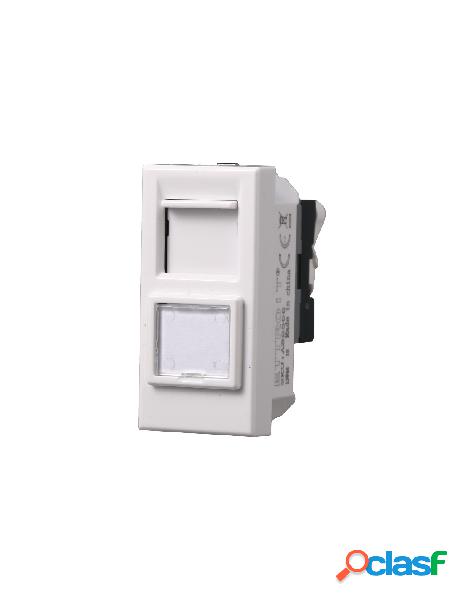 Ettroit connettore rete presa dati rj45 cat5e colore bianco