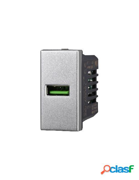 Ettroit modulo presa caricatore usb 5v 2,1a colore grigio